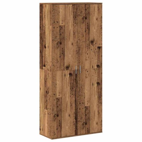 Висока масичка 80 x 35 x 180 см Инженерна дървесина Старо дърво