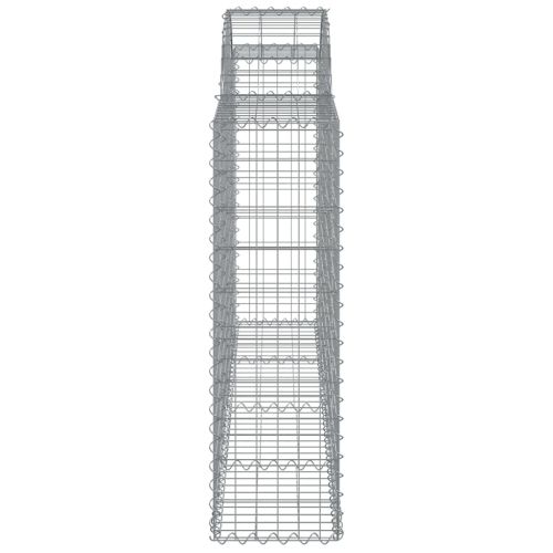 Габионни кошници арка 5 бр 200x30x100/120 см поцинковано желязо