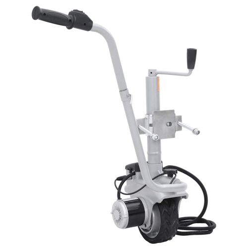 Алуминиево моторизирано опорно колело за ремарке 12 V 350 W