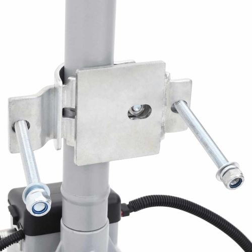 Алуминиево моторизирано опорно колело за ремарке 12 V 350 W
