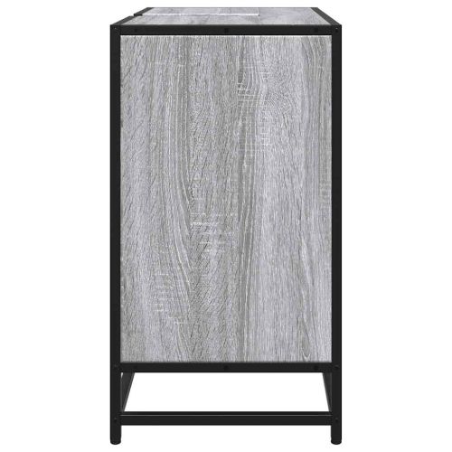 Шкаф за мивка в банята Grey Sonoma Инженерна дървесина