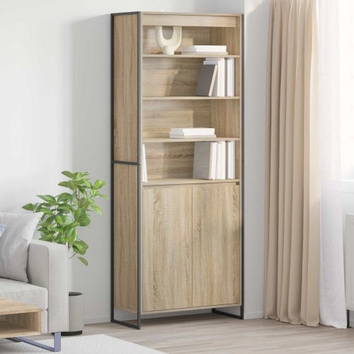 Високи шкафове Сонома 79 x 36 x 200 см Инженерна дървесина