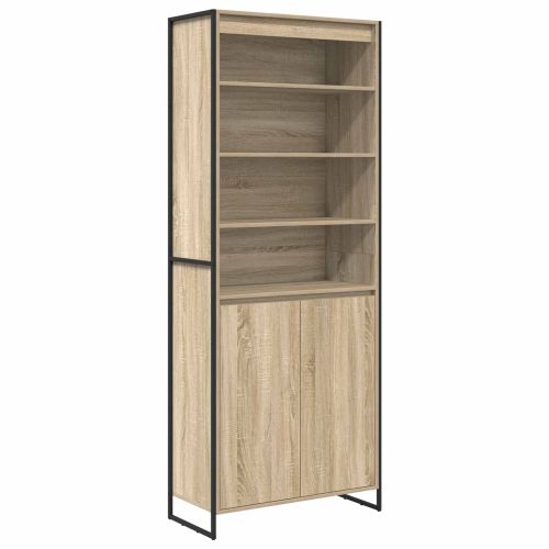 Високи шкафове Сонома 79 x 36 x 200 см Инженерна дървесина