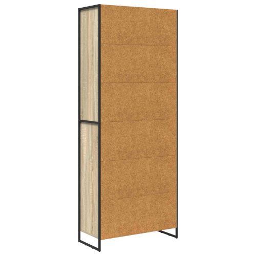 Високи шкафове Сонома 79 x 36 x 200 см Инженерна дървесина