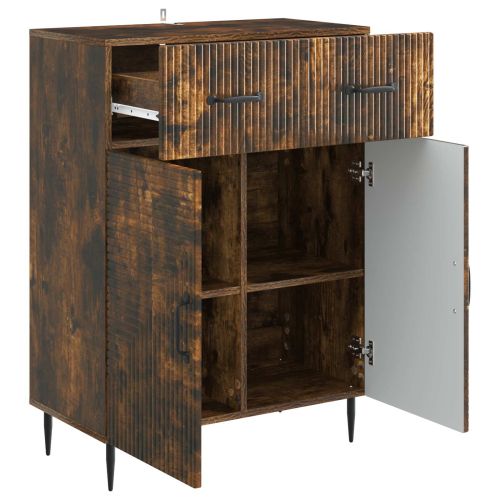 Служебен шкаф Опушен дъб 66 x 34,5 x 89,5 см