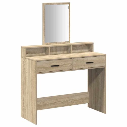 Тоалетка Сонома дъб 100 x 41 x 140 см Инженерна дървесина