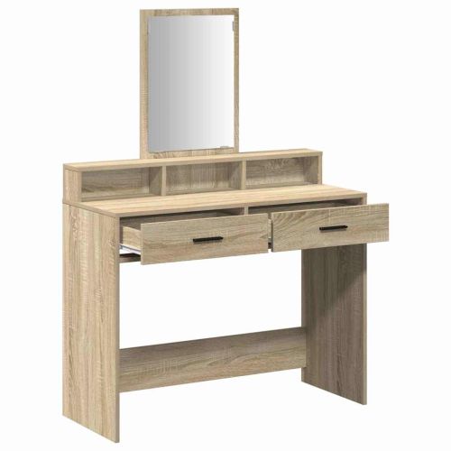 Тоалетка Сонома дъб 100 x 41 x 140 см Инженерна дървесина