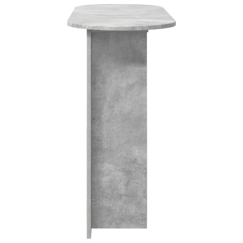 Конзолна маса Бетонно сиво 100 x 39,5 x 75 см