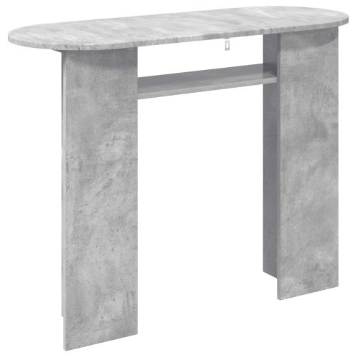 Конзолна маса Бетонно сиво 100 x 39,5 x 75 см