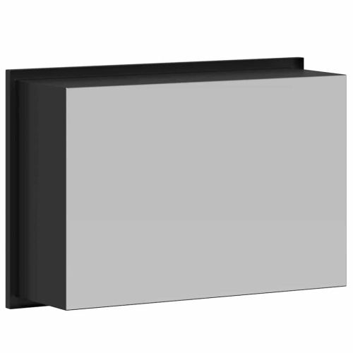 Нишата за душ Черно 30 x 20 x 9,5 см Неръждаема стомана