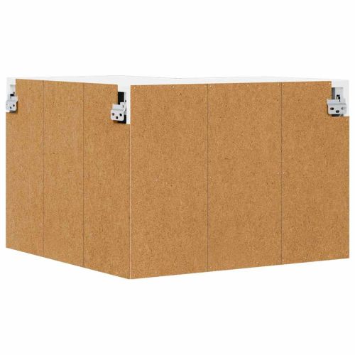Стенно ъглово шкафче LUCCA Бетонно сиво 57 x 57 x 40 см