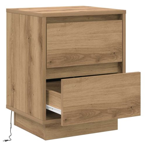 Нощен шкаф Дъб 39 x 34,5 x 50 см Инженерна дървесина