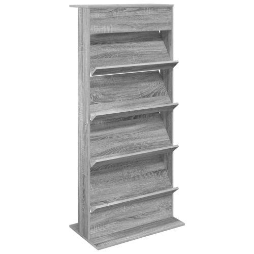 Етажерка за списания Сив Сонома 70 x 41 x 156 см