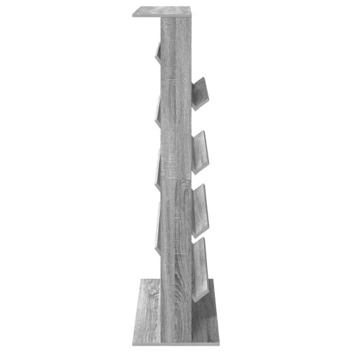 Етажерка за списания Сив Сонома 70 x 41 x 156 см