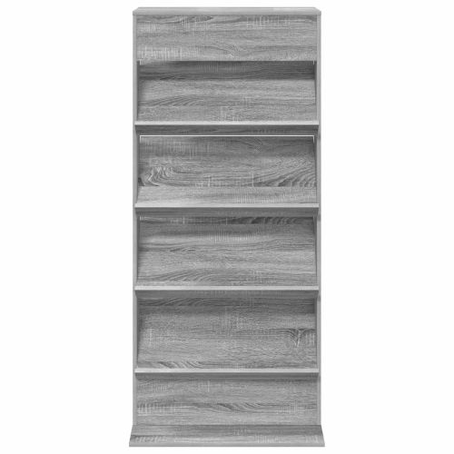 Етажерка за списания Сив Сонома 70 x 41 x 156 см