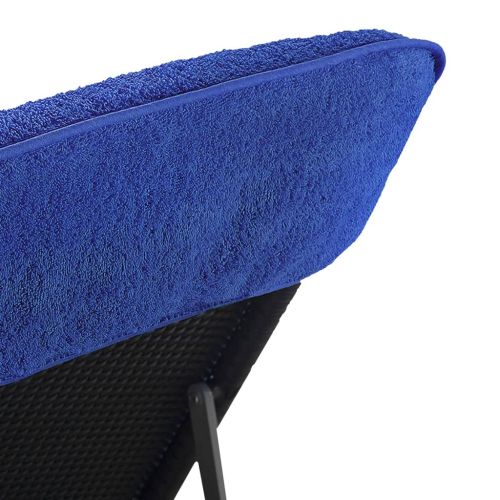 Плажни кърпи 6 бр кралско сини 60x135 см текстил 400 GSM