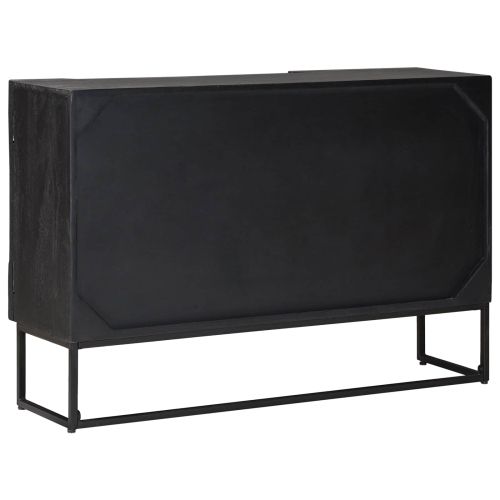 Служебен шкаф Черен 105 x 30 x 68 см