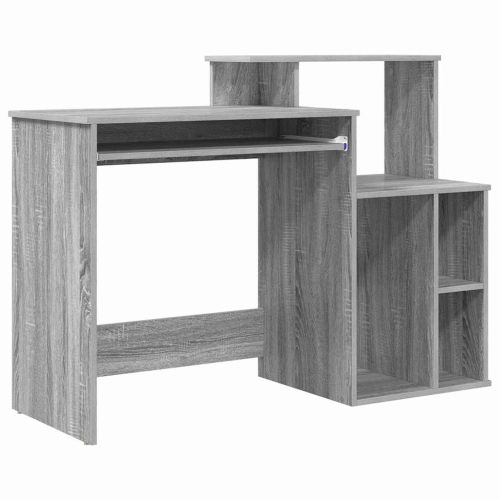 Бюро Сив Сонома 120,5 x 44 x 88,5 см Инженерна дървесина