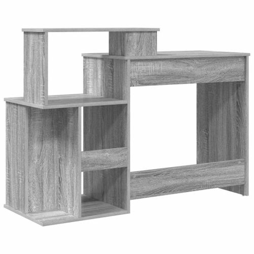 Бюро Сив Сонома 120,5 x 44 x 88,5 см Инженерна дървесина