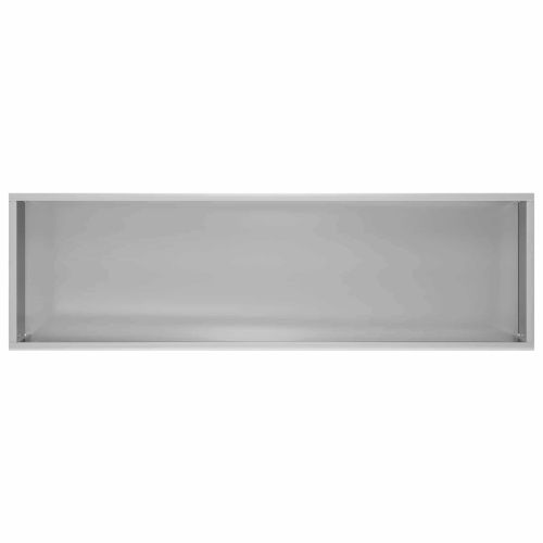 Градинска саксия Сребристо 100 x 30 x 49 см Поцинкована стомана