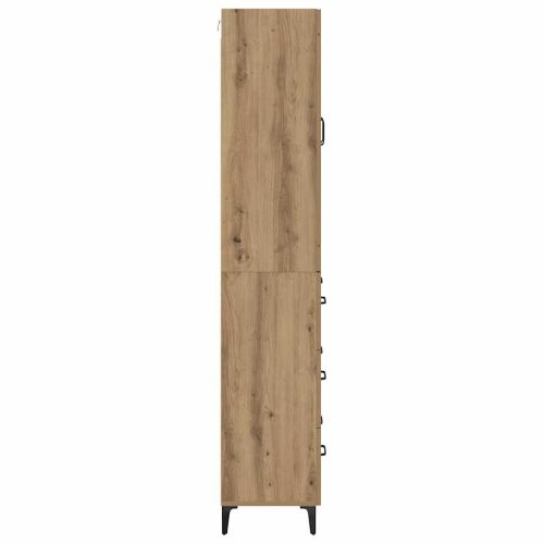 Висок шкаф Дъб 69,5 x 34 x 180 см Инженерна дървесина