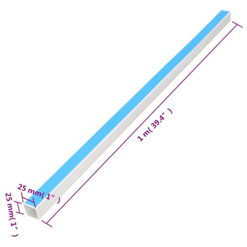 Кабелен канал самозалепващ 25x25 мм 10 м PVC