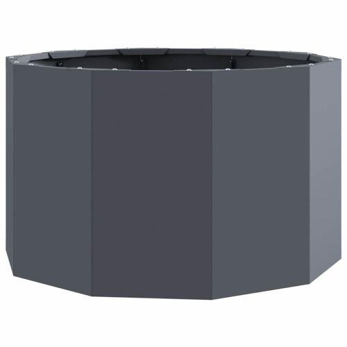 Кашпа Антрацит 60 x 60 x 35 cm Стомана