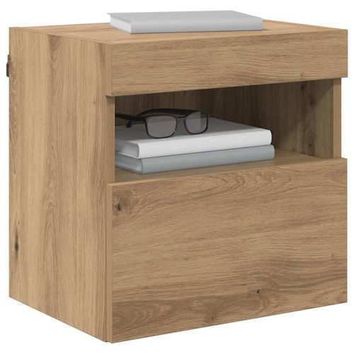 TV стенен шкаф 40 x 30 x 40 см Дъб Инженерна дървесина
