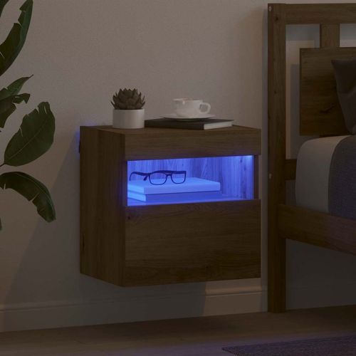 TV стенен шкаф 40 x 30 x 40 см Дъб Инженерна дървесина