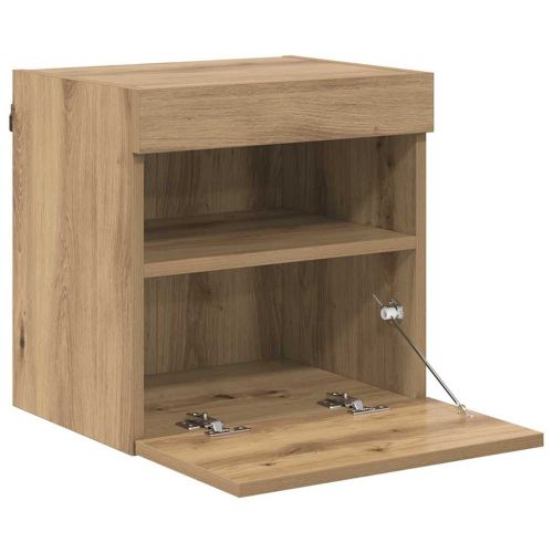 TV стенен шкаф 40 x 30 x 40 см Дъб Инженерна дървесина