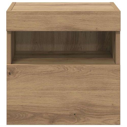 TV стенен шкаф 40 x 30 x 40 см Дъб Инженерна дървесина