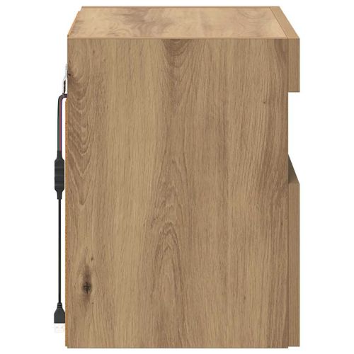 TV стенен шкаф 40 x 30 x 40 см Дъб Инженерна дървесина