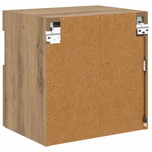 TV стенен шкаф 40 x 30 x 40 см Дъб Инженерна дървесина