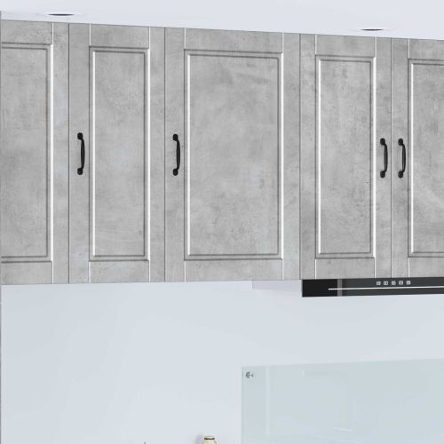 Стенен шкаф PORTO Циментено сиво 50 x 31 x 80 см