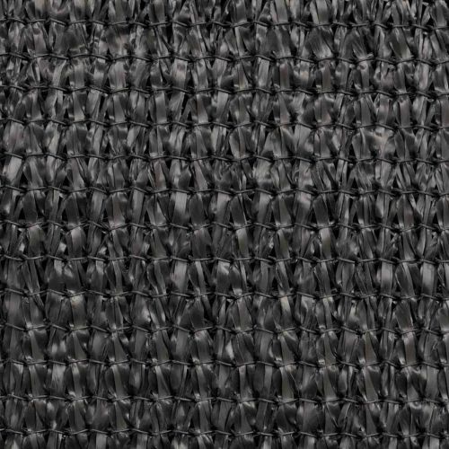 Балконски екран, HDPE, 75x600 см, антрацитно сиво