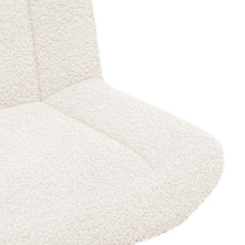 Въртящ се стол Крем 63 x 75 x 76 см Овча