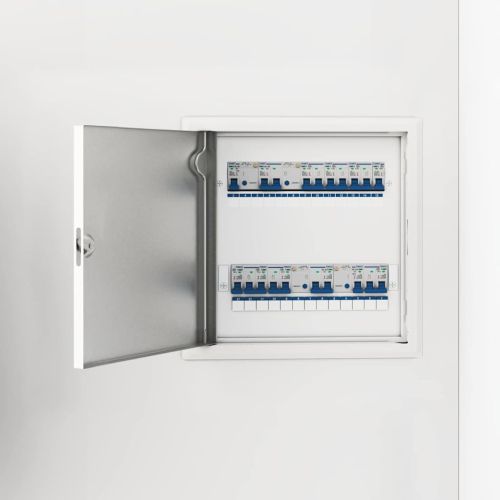 Достъпен панел Бяло 33 x 33 x 3 см Стомана