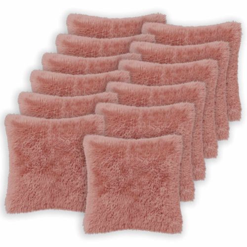 Калъфка за възглавница 12 pcs HEERLEN Розово 40 x 40 cm