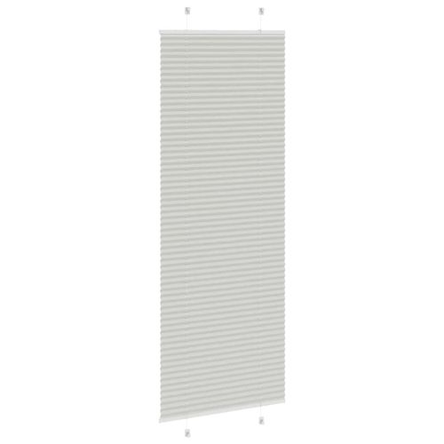 Плисирана щора Светло сиво 80x200 cm Ширина на плата 79,4 cm