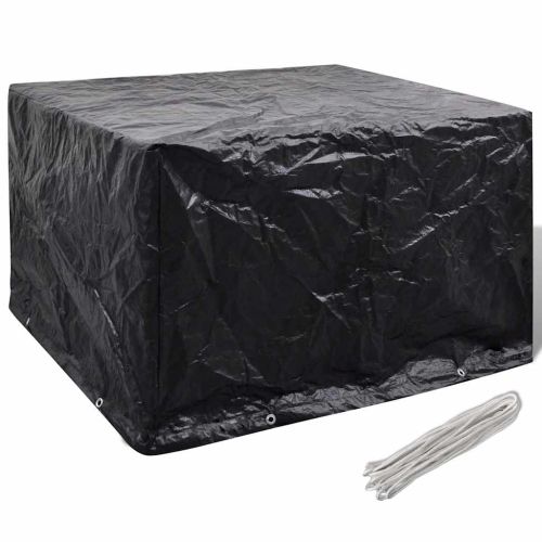 Покривало за градински мебели 8 капси 135 x 135 x 90 см