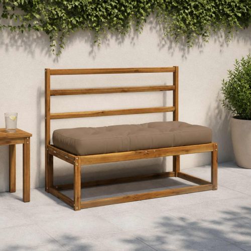 Кушон за палет VIANEN 100% полиестер Таупе 120 x 40 x 12 cm