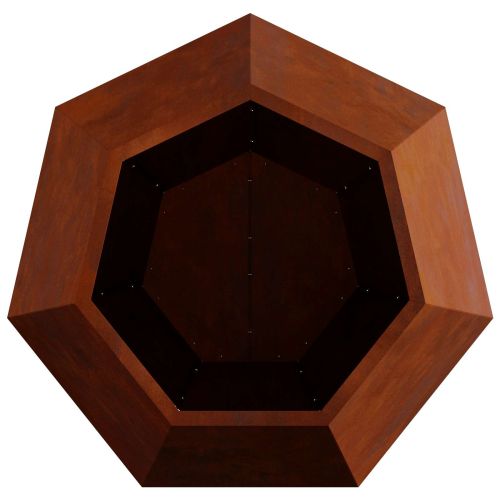 Кашпа Ръждясало 75 x 75 x 60 см Кортенова стомана