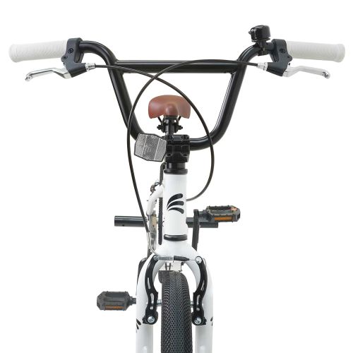 BMX Велосипед 18 инча за 7-10 години Бяло