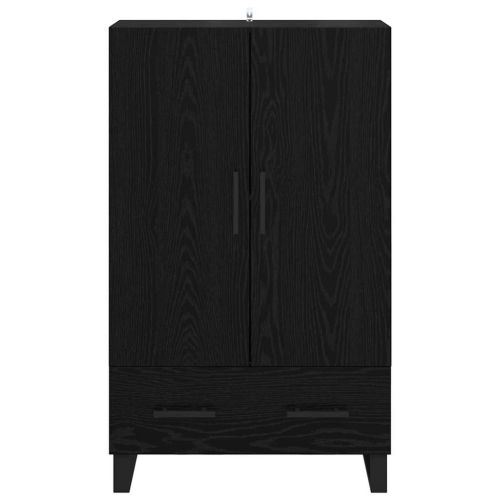 Висок шкаф Черния дъб 69,5 x 30 x 115 см Инженерна дървесина