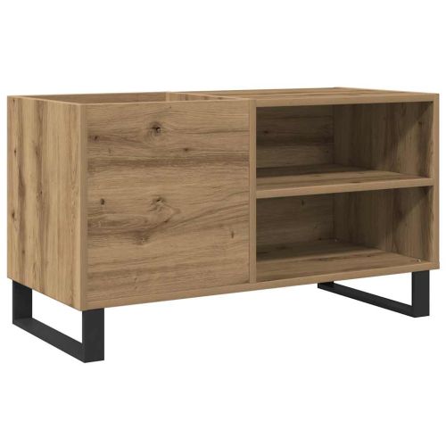 Шкаф за грамофонни плочи, 84,5x38x48 см, инженерно дърво