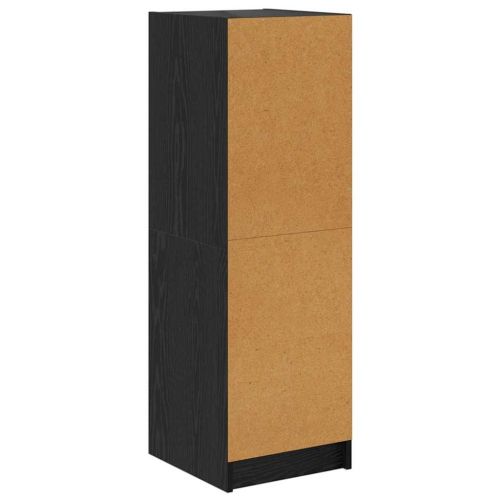 Висок шкаф Черния дъб 35 x 37 x 109 см Инженерна дървесина