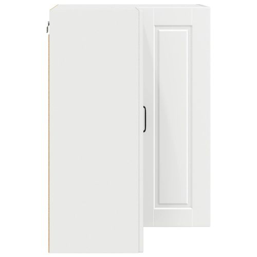 Стенно ъглово шкафче PORTO Бяло 57 x 57 x 80 см