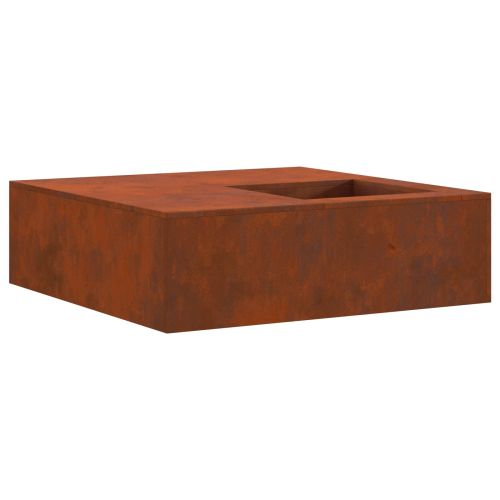 Огнище Ръждясало 100 x 100 x 30 cm Кортенова стомана