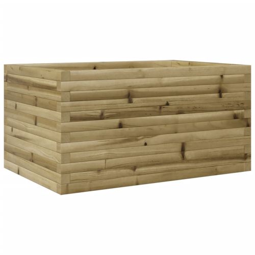 Градинска кашпа, 90x60x45,5 см, импрегнирано борово дърво