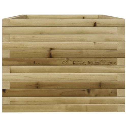 Градинска кашпа, 90x60x45,5 см, импрегнирано борово дърво